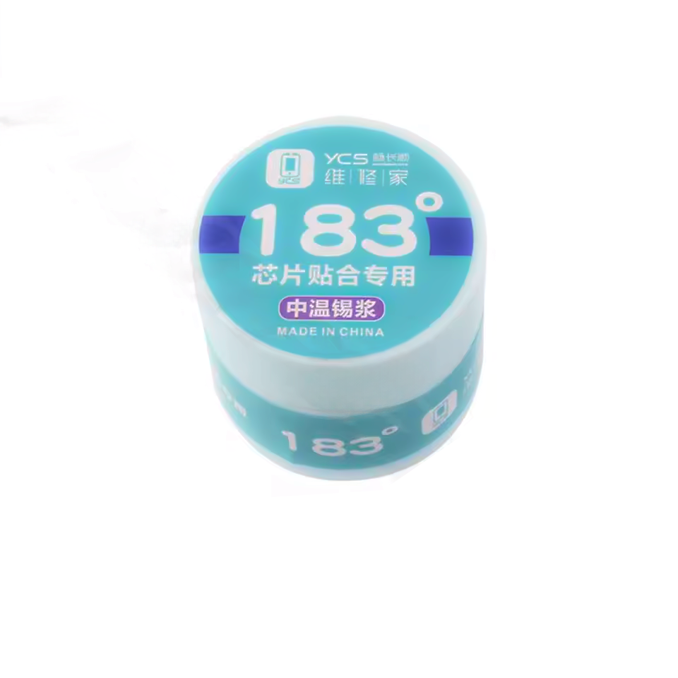 ycs soldering pasta 183°50g (light blue bottle)